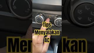 Tips Menyalakan AC Sesuai Cuaca di Luar Mobil #tips #otomotif #kendaraan