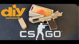 Как сделать desert eagle CS GO из бумаги!?