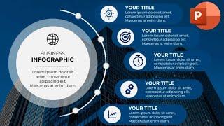 POWERPOINT | EASY INFOGRAPHIC IN LESS THAN 10 MINUTES ! | STEP BY STEP 