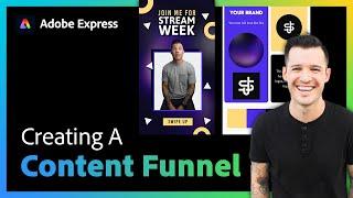 Create a Content Funnel Using Adobe Express with Jesse Showalter | Adobe Express