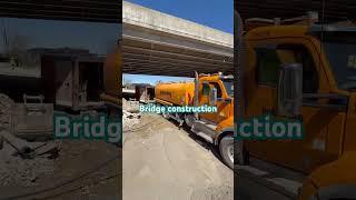Bridge construction in Downtown Columbus #ohio #bridge #construction #constructionequipment