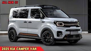 2025 Kia Camper Van: Packed with Tech and Comfort for the Ultimate Van Life Experience.