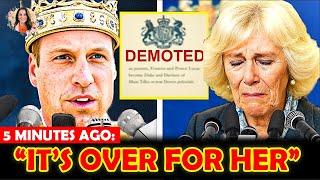 Queen Camilla GOES NUTS After Prince William REMOVES Her Family Title From Monarchy Plans