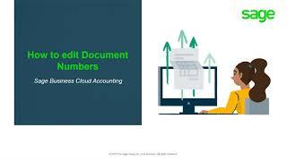 Sage Business Cloud Accounting (AME) - How to edit Document Numbers