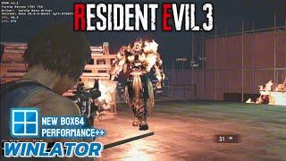 Winlator Glibc (Afei) - Gameplay Resident Evil 3 Remake | New Strongmem