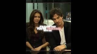 Hottest of their casts || #ninadobrev #iansomerholder #tvd #youtubeshorts