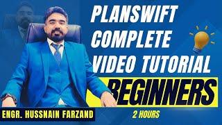 PlanSwift Complete Tutorial for Beginners | Full 2-Hour Training | Urdu Hindi | Hussnain Farzand