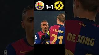 Barcelona VS Dortmund 2024 UCL Raphina Aura #barcelona #dortmund #football
