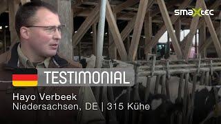 smaXtec | Testimonial | Hayo Verbeek, Niedersachsen, DE