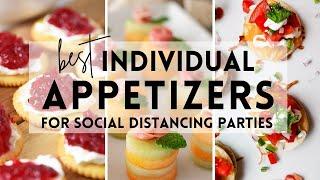 14 Best Individual Appetizers for Social Distancing Parties #recipes #appetizers #sharpaspirant