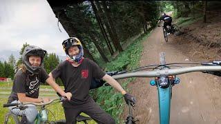 Tommy G & Phoebe Gale Shredding Trails In Innsbruck | CLLCTV Hot Laps