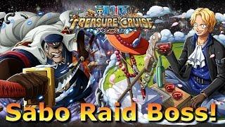 Sabo Raid Boss 60 Stamina!  One Piece Treasure Cruise | Shiryu Team