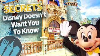Top 10 SECRETS Disney World Doesn't Want You to Know