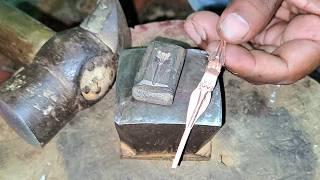 Copper ring making ! How to make a copper ring ! Handmade jewellery