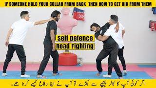 How to defend when someone holding your collar? || Best self-defense || Pak tigers official