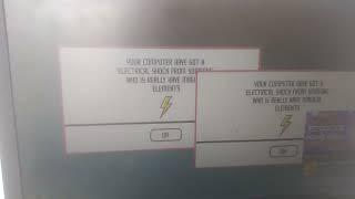 Windows Error 2.0 - YOUR  COMPUTER HAVE GOD A ELECTRICAL SHOCK FROM SOMEONE.