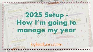 2025 Bullet Journal Setup - Plan With Me