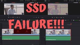 SSD Failure on the BlackMagic Pocket Cinema Camera 4K!!