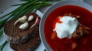 Украинский борщ - рецепт приготовления настоящего украинского борща Вкусный Борщ - Рецепт.