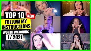 ASMR / FOLLOW MY INSTRUCTIONS (For Sleep, Fast, Unpredictable) / TOP 10 / ASMR Charts