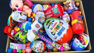 MAXI Kinder Surprise MAXI / 200 Kinder Surprise Eggs / ASMR Satisfying video / A Lot of Candy