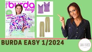 Sfogliamo BURDA EASY 01/2024 | Sara Poiese