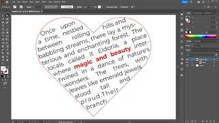 How to Fill Any Shape With Text in Adobe Illustrator