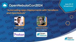 Automating Apps Deployments with Terraform and OpenNebula