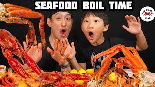 SEAFOOD BOIL- Snow Crab, Crawfish, Shrimp!