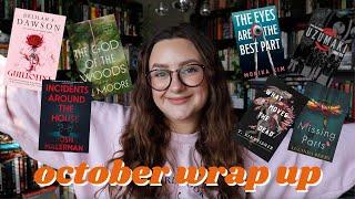 OCTOBER WRAP UP 2024 | all about the 13 books i read this month!