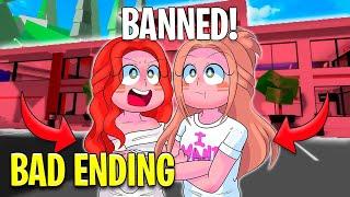 Molly & Daisy The Teen Years | Escape Detention Or Roblox Bans Us! | Bad Ending