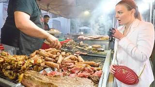 Italy Street Food Fests. Huge Sausages, Ribs, Angus, Fish, Seafood & more Food