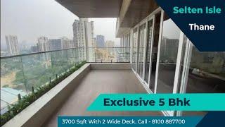 Exclusive 5 Bhk At The Viraj Tower, Thane | 3700 Sqft With 2 Wide Deck | Walkthrough