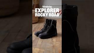 Our NEW Rugged Dark Brown Combat Boots ‘Rocky Road’! #thursdayboots #rockyroad #combatboots