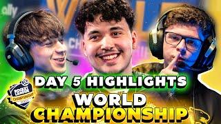 THESE PLAYOFF GAMES ARE INSANE!! $300K RLCS DAY 5 WORLD CHAMPIONSHIP  2024 HIGHLIGHTS!