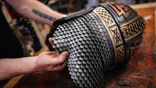 Adam Savage Geeks Out Over EVA Foam Scale Maille!