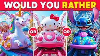 Would You Rather - Build Your LUXURY Dream Town  Quiz Galaxy