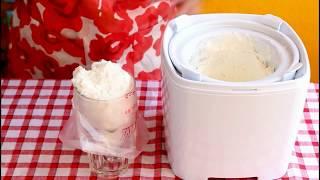 Ice Cream Maker Machine for Home by Kitchenif India - Digital Model with Coconut Ice Cream Recipe