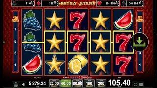 SCARITA LA EXTRA STARS CU MEGA CASTIG PE MIZA MARE! #aparate #pacanele #slots #live