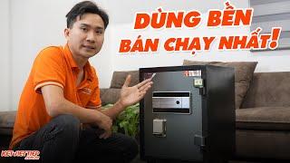 Tận Hưởng Sự An Toàn & Tiện Lợi Hàng Đầu: Két sắt Việt Tiệp KVTE76 Khoá Vân Tay Điện Tử