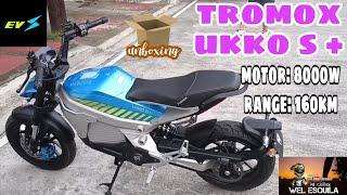 UNBOXING: TROMOX UKKO S + | E-MOTORCYCLE | EV SUPREME