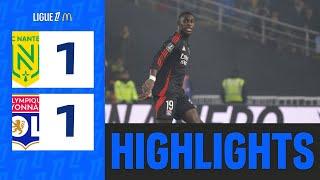 Nantes - Lyon | 1-1 | Highlights | Ligue 1 2024-25 | nantes lyon