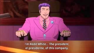 Ace attorney anime - Redd White's extravagant Engrish