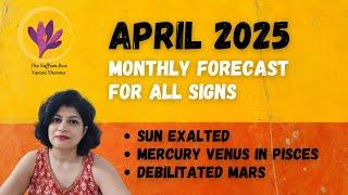 Monthly Predictions for April 2025 | all rising signs /ascendants