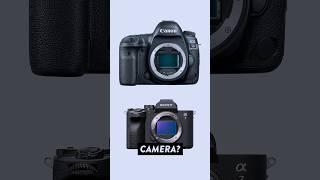 D-SLR vs Mirrorless Camera