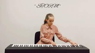 "Storm" - Eric Radford (my piano cover) Vikki Sop 