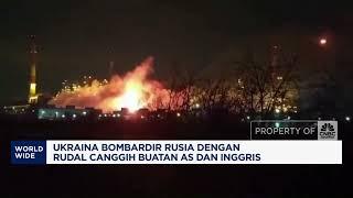 Ukraina Bombardir Rusia Dengan Rudal Canggih Buatan AS Dan Inggris