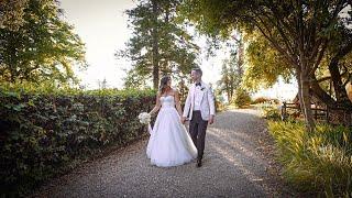 Wedding video with drone in Villa Pitiana, Florence