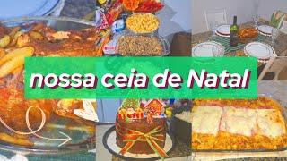 ️NOSSA CEIA DE NATAL COMPLETA RECEBENDO AMIGOS NATAL 2024