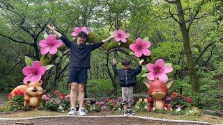 첫 등산!! (1호와 플로깅 하러감ㅋ)